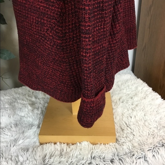 Style & Co red and black long sleeve sweater Large - Picture 5 of 13